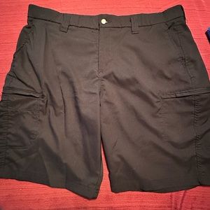 George 40" blue zipper side pockets